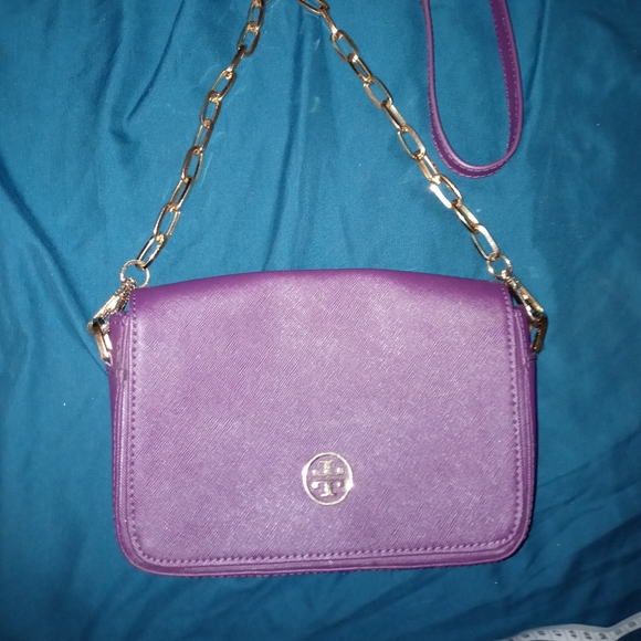 Tory Burch Leather Mini Robinson bag